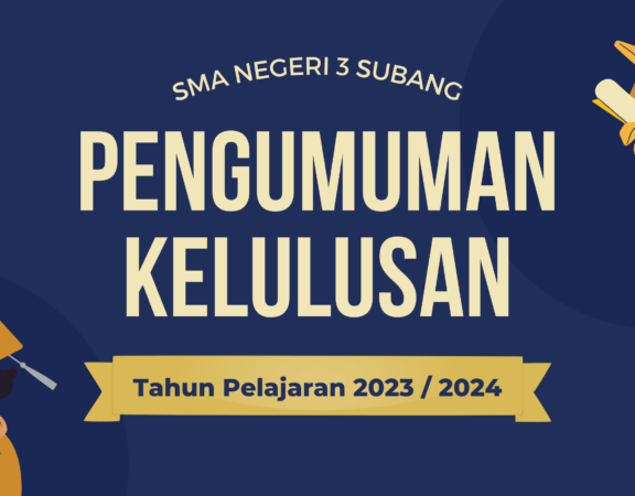 Pengumuman Kelulusan Kelas XII SMAN 3 Subang