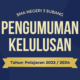 Pengumuman Kelulusan Kelas XII SMAN 3 Subang